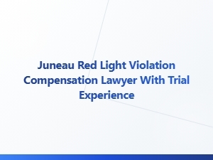 Juneau Red Light Violation Lawyer with Trial Experience